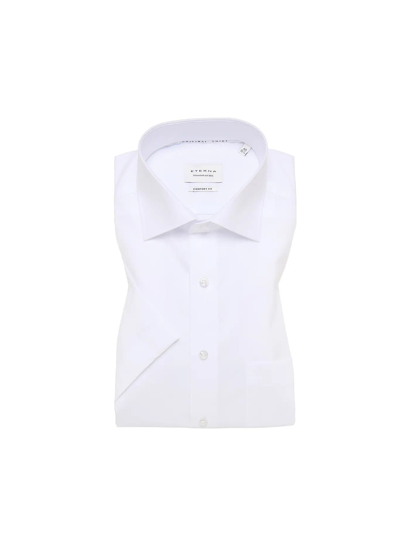 ETERNA | Hemd Comfort Fit | weiss